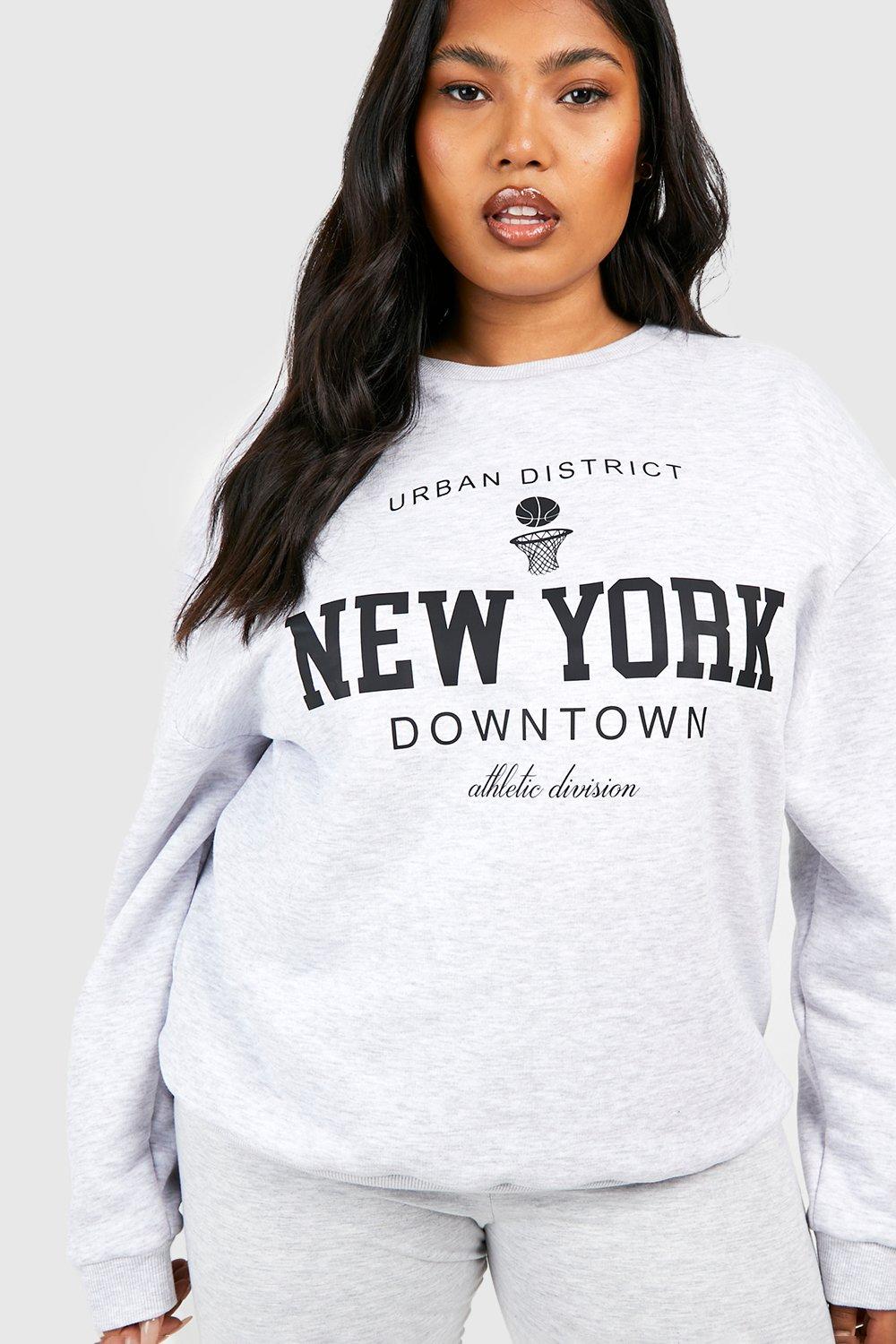 Sweatshirt best sale gris femme